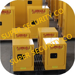 SSM100012P-Metalltragbares Chemikalienlager-Kabinett mit einzelne Tür-brennbarem Sicherheits-Kabinett