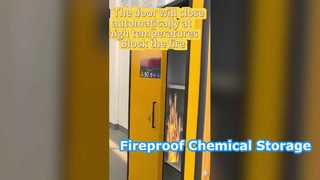 EN 14470-1 Typ 90 Brandschutzschrank von WUXIsuper verbessert die Einhaltung der Vorschriften für die Lagerung gefährlicher Stoffe