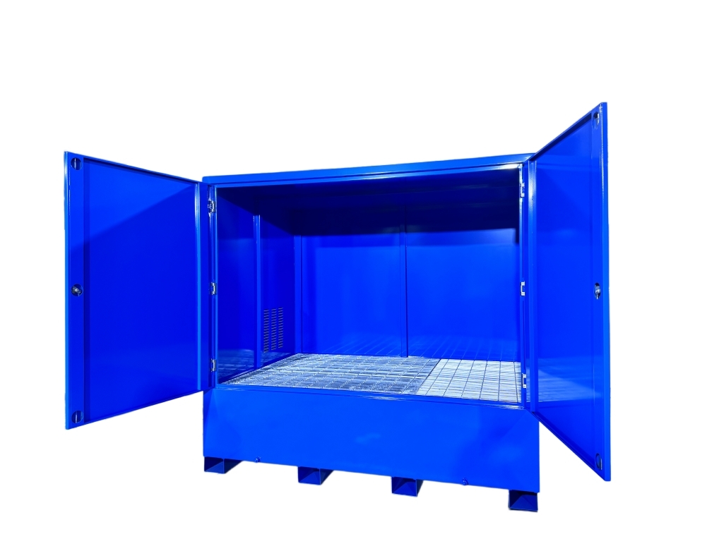 Neueste Unternehmensblogs über SUPER veröffentlicht CE- und SGS-zertifiziertes Stahltrommel-Sicherbehälter für die industrielle Lagerung gefährlicher Stoffe