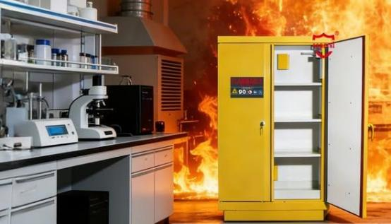 Neueste Unternehmensblogs über Warum feuerfeste Chemikalienspeicherschränke in Laboratorien und Industrieanlagen zur Standardgeräte werden