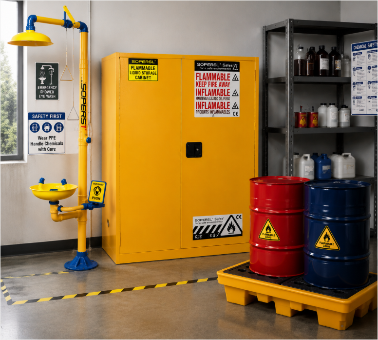 Neueste Unternehmensblogs über Von der Einzelausrüstung bis zum kompletten Sicherheitssystem: SUPER entwickelt integrierte Chemikaliensicherheitslösungen