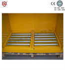 Gelbes großes brennbare Flüssigkeit Speicher-Stahlkabinett mit Hochglanz-Oberflächen-doppelter Tür
