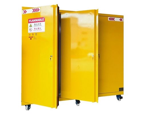 kaufen FM Fire Rated Steel Chemical Storage Cabinet with Recessed Handle for Hazardous Materials Online-Herstellung