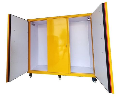 kaufen Steel Chemical Storage Cabinet with 3-Point Locking System Fire Proof and Explosion Proof for Secure Chemical Handling Online-Herstellung