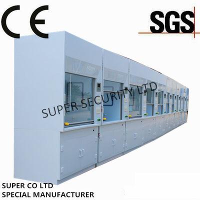 kaufen Geleitete Arbeitstabelle Laborchemische Dampf-Polyhaube/Schrank mit Hartglas für die Prüfung, Laborgebrauch für Südamerika Online-Herstellung