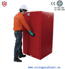Rotes Farben-Tinten-Chemikalienlager-Kabinett für brennbare Flüssigkeiten 60 Gallone