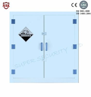 kaufen Laborlösliches doppelte Tür-ätzendes Speicher-Plastikkabinett 30 Gallone Online-Herstellung