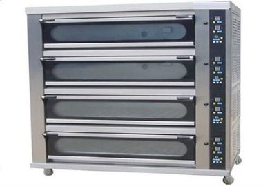 4 Behälter-Handelsbacken-Ofen-Digitalanzeigen-keramischer Heizungs-Plattform-Ofen der Plattform-8 für Brot