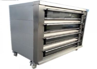 Größte Behälter des Backen-Ofen-4 der Plattform-16 elektrisch/Gas-Plattform-Ofen-Edelstahl-digitale Steuerung